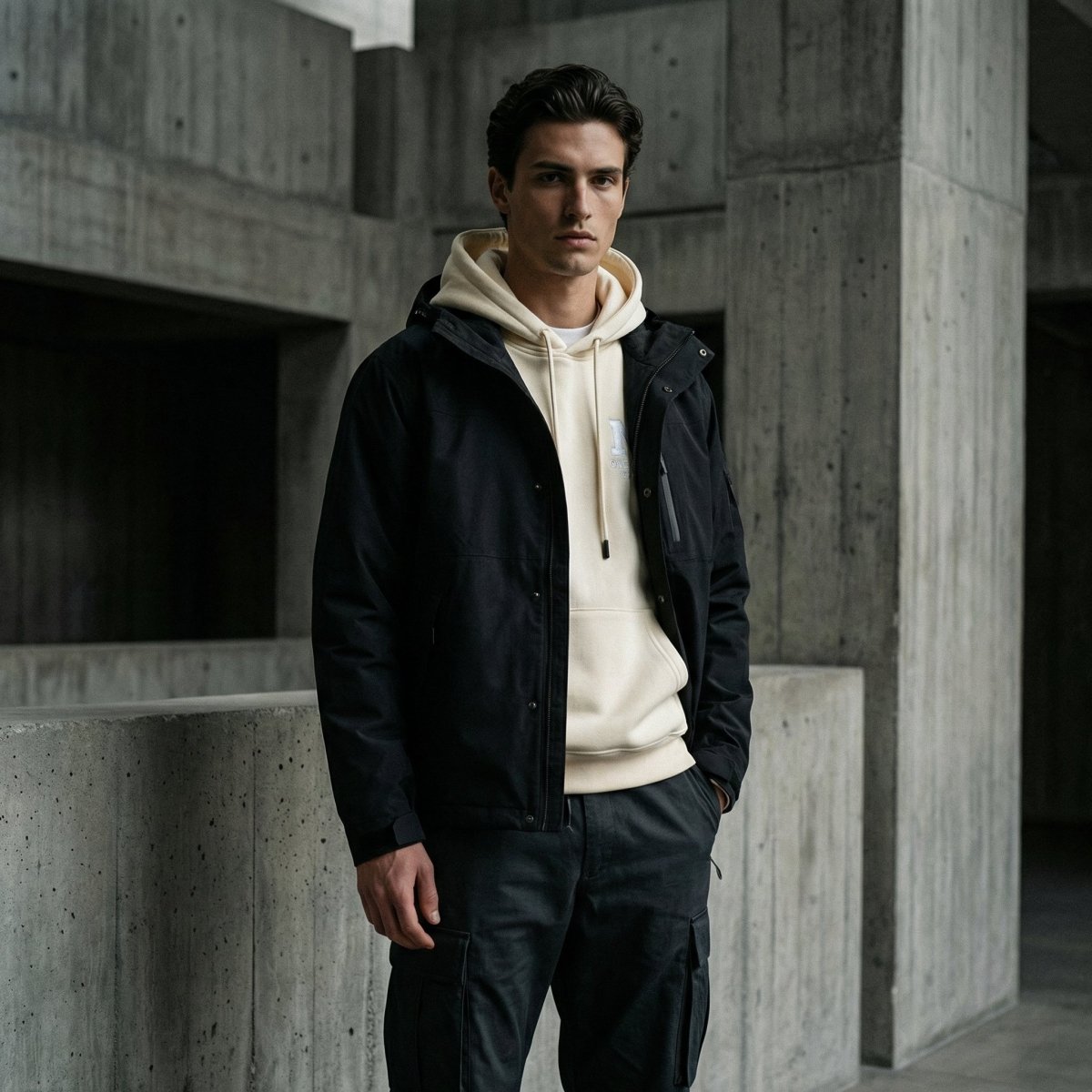 ONE VIBE HOODIE - BUTTERCREAM - ONE VIBE OFFICIAL