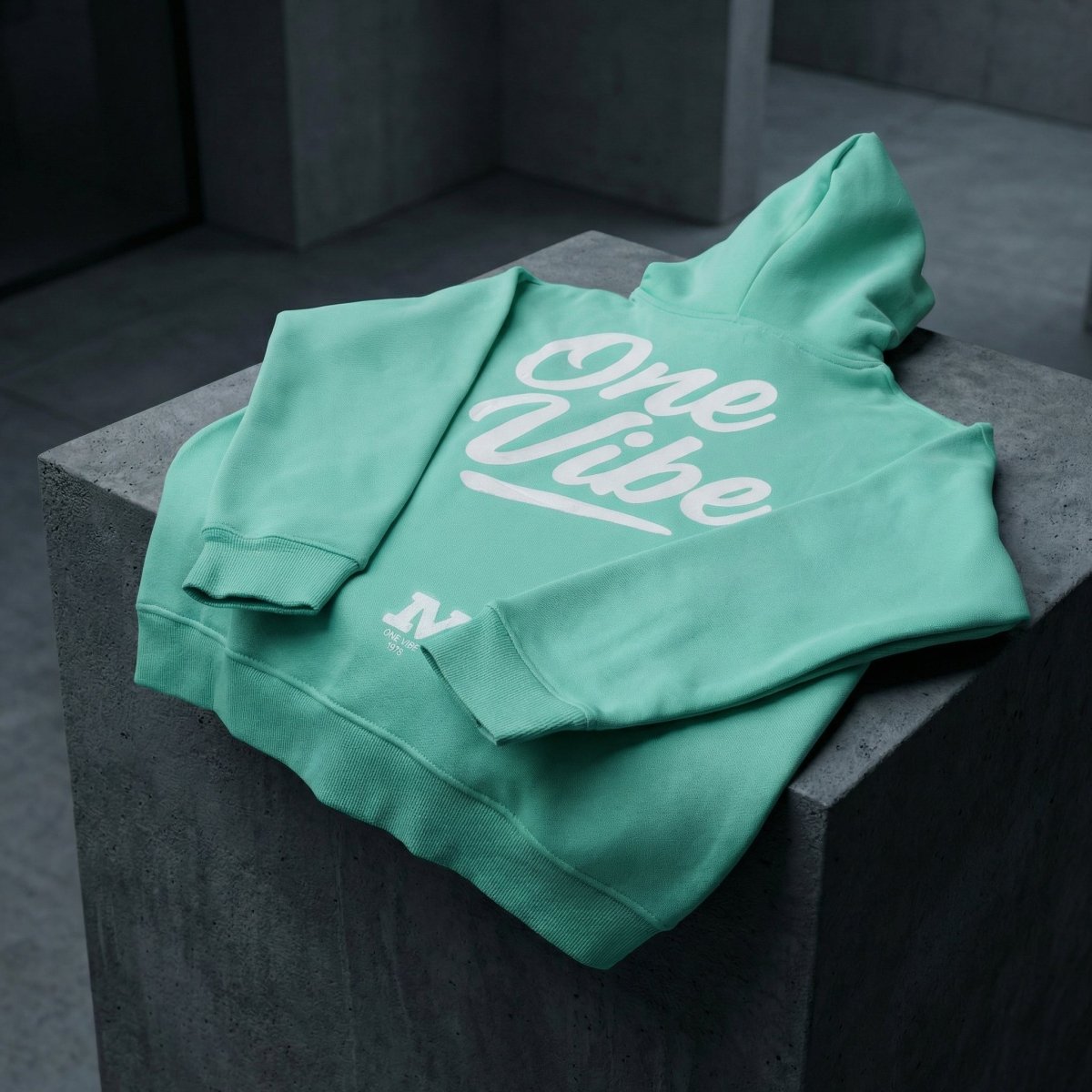 ONE VIBE HOODIE - MINTGROEN - ONE VIBE OFFICIAL