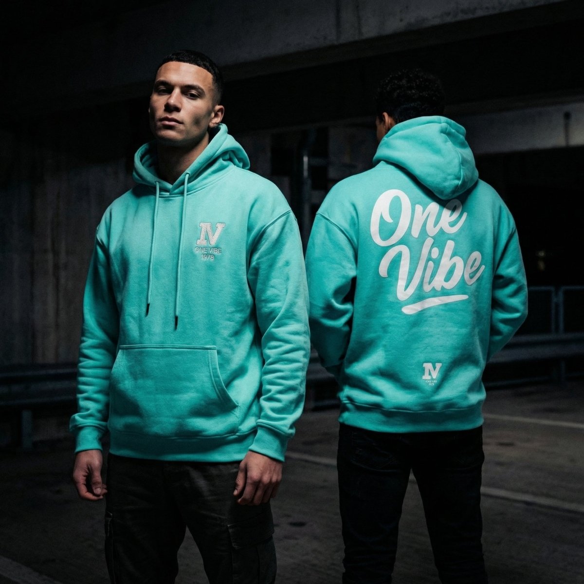 ONE VIBE HOODIE - MINTGROEN - ONE VIBE OFFICIAL