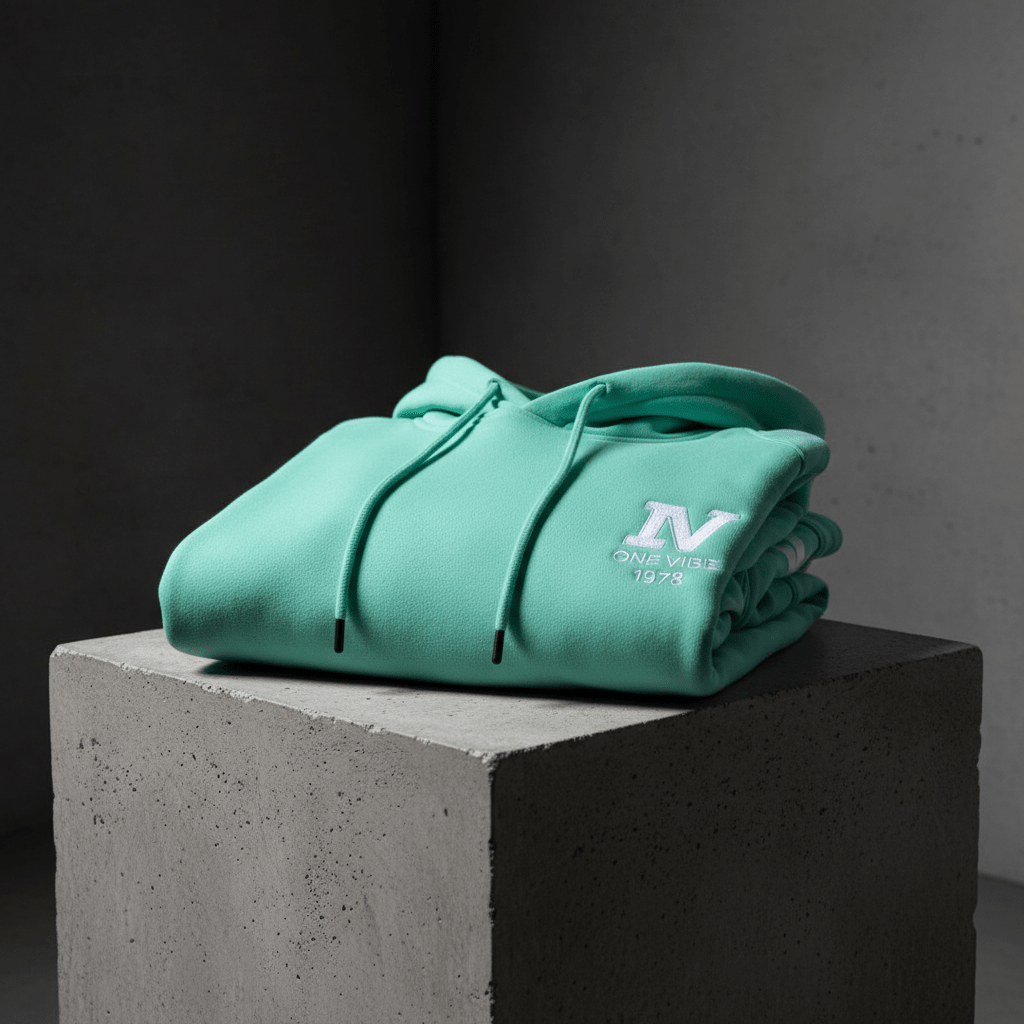 ONE VIBE HOODIE - MINTGROEN - ONE VIBE OFFICIAL